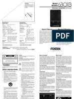 6301b Owners Manual PDF