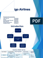 Indigo Airlines: Prepared and Presented by