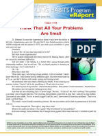 HealingHabit44-Think That All Your Problems Are Small