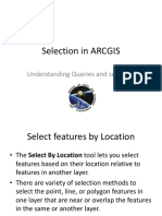 Selection in ARCGIS: Understanding Queries and Selection