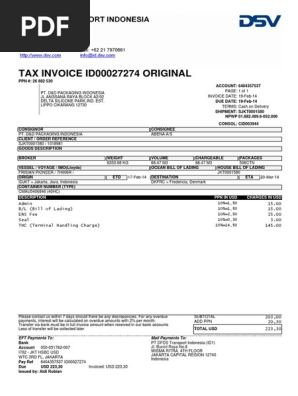 tax invoice