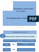 7323 - ImpuestosIIPROCEDIMIENTO CLASE 4 DETERMINACION Y PERCEPCION