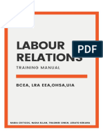 Labour Relations act