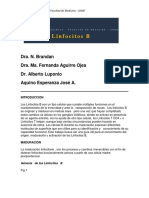 Linfocitos B: Dra. N. Brandan Dra. Ma. Fernanda Aguirre Ojea Dr. Alberto Luponio Aquino Esperanza José A
