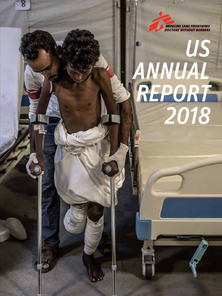 Msf Usa Annual Report 18 Medecins Sans Frontieres Refugee