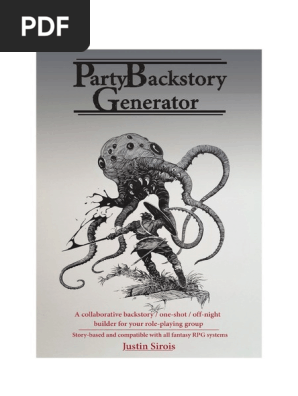 Party Backstory Generator