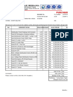 Purchase Order: NO Descriptions Volumesatuan Unit Price Total Price