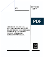 (0258-1977) Metodo de Ensayo Para la Determinacion por Lavado del Contenido de Materiales Mas Finos que el Cedazo 74u.pdf