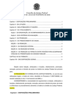 Resolução - CJF - 01-2008