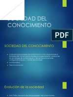 Sociedad Del Conocimiento