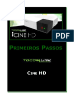 Configuração inicial do CINE HD