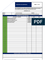 F. 01 Registro de Asistencia Consorcio J&S Octubre 2019 Capacitacion Vigias