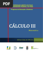 Livro Texto de Calculo III - Gilvan Lima