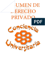 RESUMENDerecho Privado CONCIENCIA