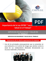 PPT Ley 29783 “ Ley de Seguridad y Salud en El Trabajo”
