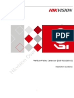 Hikvision ITS Traffic Flow Detection TCD203-A Installation Guide201809