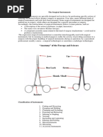 Surgical Instruments | PDF | Surgical Suture | Surgery