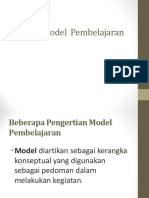 Model-Model Pembelajaran