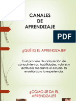 Canales de Aprendizaje