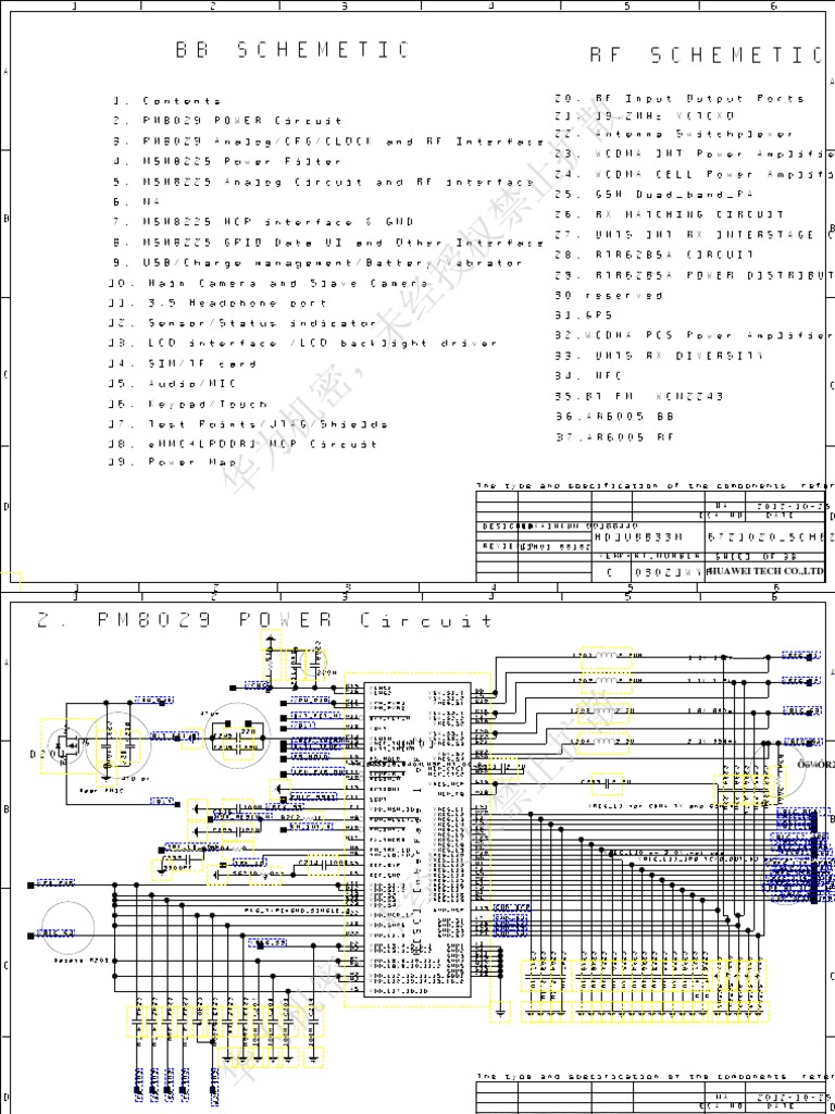 Esquematico Huawei PDF