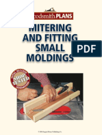 Mitering & Fitting Small Moldings