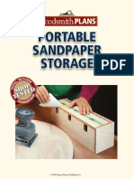 Portable Sandpaper Storage