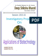 Biotechnology Abhinash