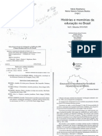 História e Memórias Da Educação No Brasil