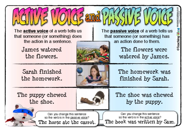 Active and Passive Voice PDF | PDF
