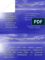 Diseño Experimental