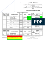 Agenda - Algebra, Trigonometria y Geometria Analitica - 2019 i Período 16-01 (611)