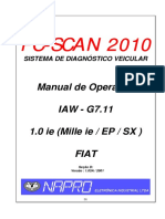 PC-SCAN 2010 Manual - Diagnóstico Veicular