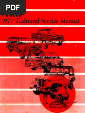1977 Jeep Service Manual Pdf Litre Vehicle Technology