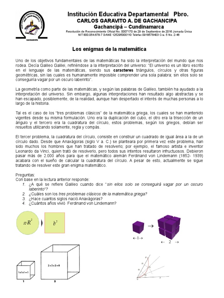El Enigma de Las Matemáticas | PDF | Enseñanza de matemática | Science