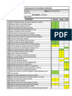 Listado General de Actividades Individual