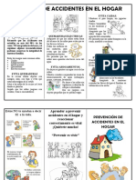 ACCIDENTES EN EL HOGAR - Triptico Marta PDF