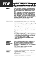 ASIA Impairment Scale for Spinal Injury | PDF | Anatomical Terms Of ...