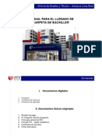 Carpeta de Bachiller - Manual PDF