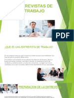 ENTREVISTAS DE Trabajo