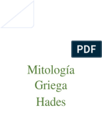 Mitología Griega. Ades