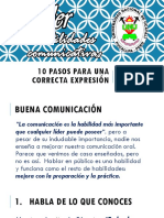 10 Pasos Para Una Correcta Expresión