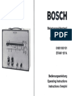 Bosch riostato