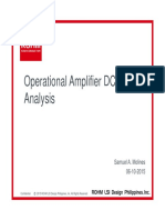 Operational Amplifier DC Analysis