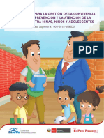 Anexo 3 - Lineamientos para La Gestión de La Convivencia Escolar, La Prevención y La Atención (Pg. 37 - 43)