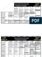 2019 Bvhs Practice Calendar