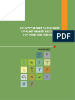 Country Report On The State of Plant Genetic Resources For Food and Agriculture