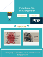 Pemeriksaan Fisik Tenggorok