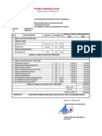 Daftar Kuantitas Harga