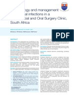 Bacteriology and Management of Orofacial Infections