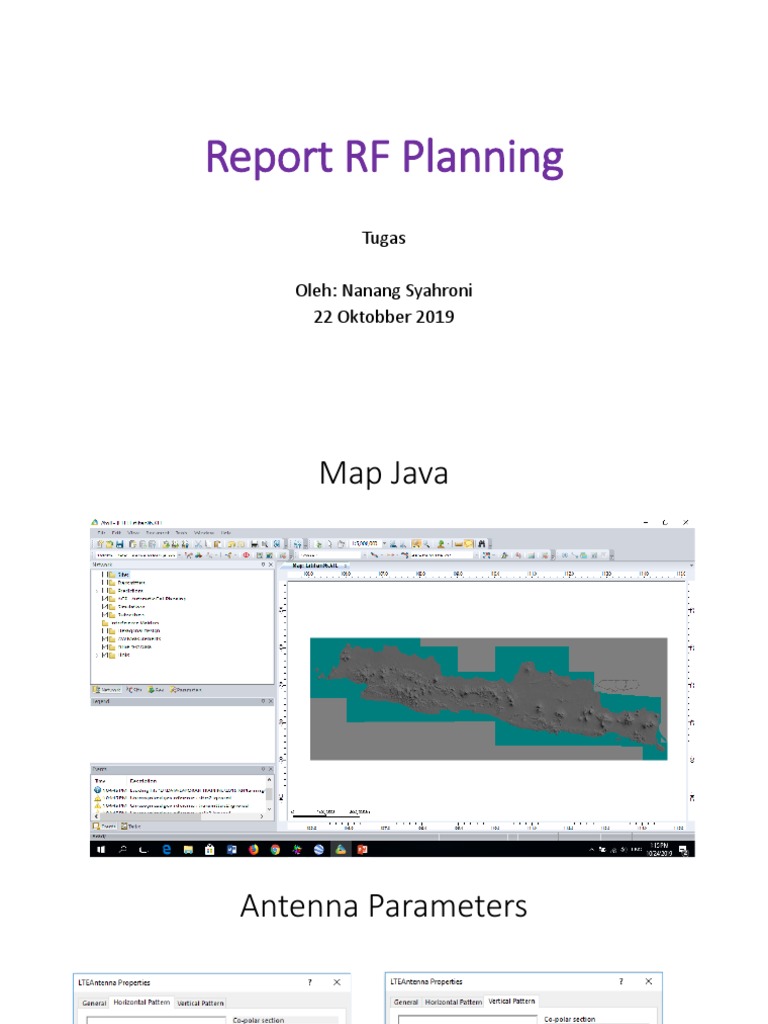 RF Planning Report Overview | PDF | Science & Mathematics | Computers